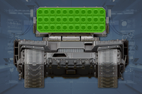 LaunchTubes front view