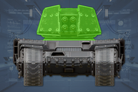 Turret Frontand Sides front view