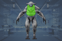Chest Armor front view