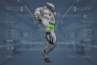 Crotch Armor side view