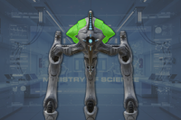 Carapace (2) front view