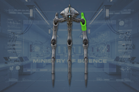 Left UpperThigh Armor front view