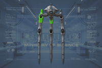 Right & MiddleUpper ThighArmor (2) front view
