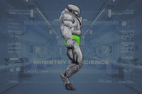 Crotch Armor side view