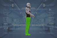 Legs side view