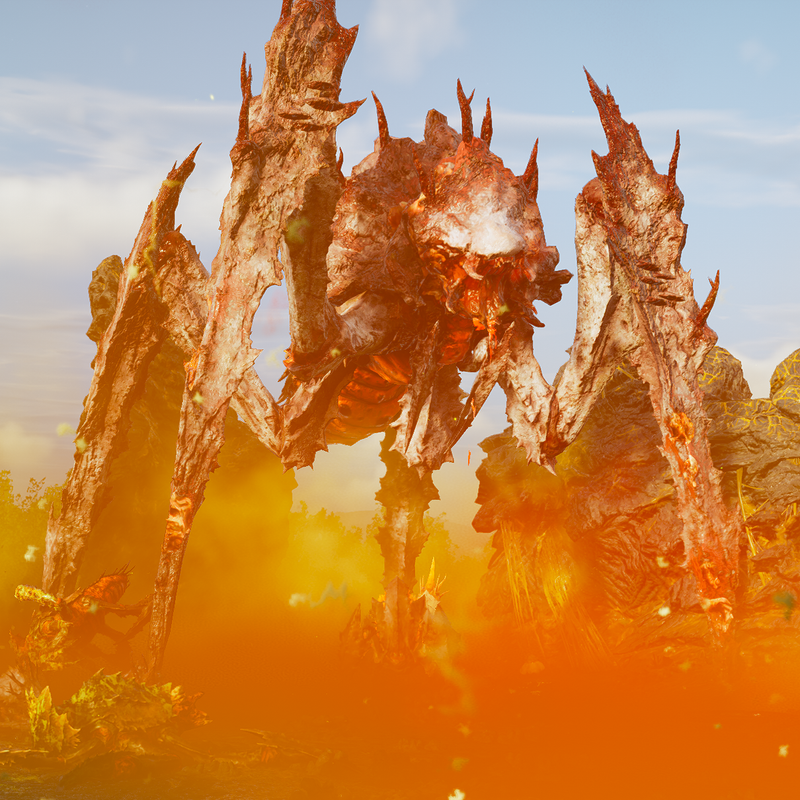 Spore Burst Bile Titan